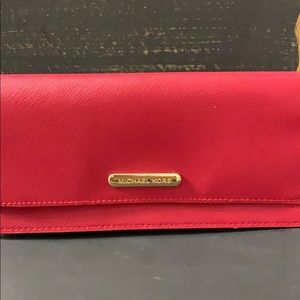 Michael Kors Red Wallet